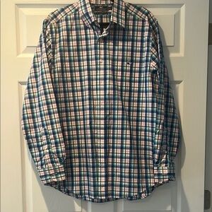 NWOT VINEYARD VINES Men's Multicolor Plaid Shirt SIZE L